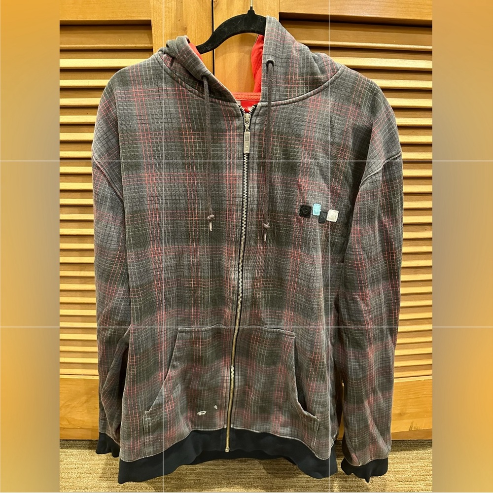 Vintage Foursquare Snowboarding Hoodie